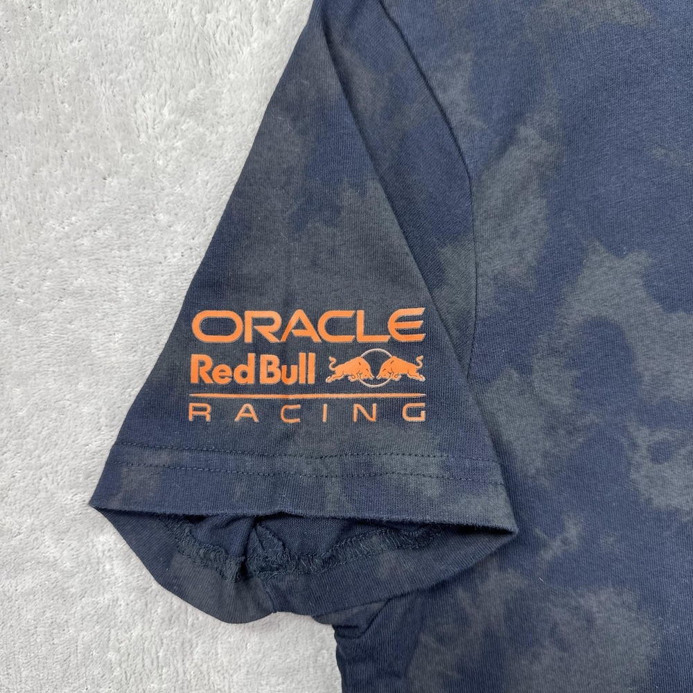 Oracle Red Bull Racing Shirt Mens Small Blue F1 Racing Castore Graphic Tee - Picture 3 of 9